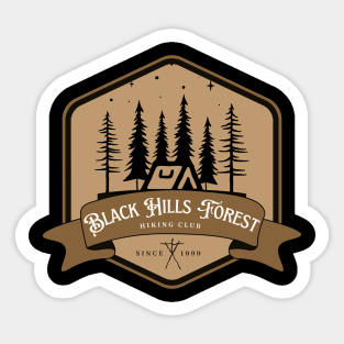 Black Hills Forest Hiking Club - Blair Witch Project Sticker